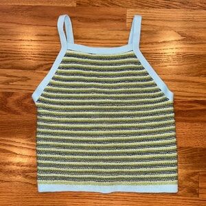 American Eagle stripped tank top size medium